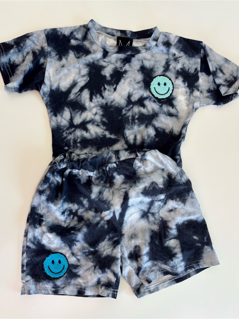 Kids Tie-Dye Smiley Lounge Set